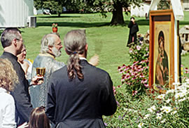 Blessing of Icon of The Theotokos